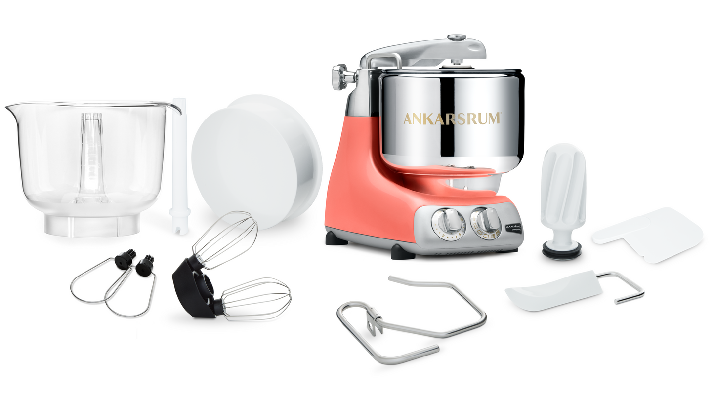 Ankarsrum Assistent Original Stand Mixer - Coral Crush