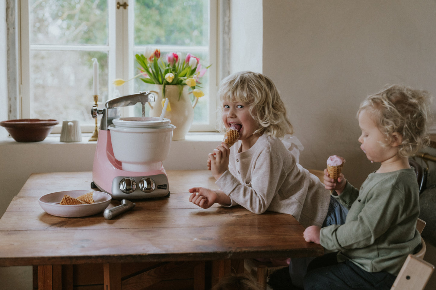 Ankarsrum Assistent Original Stand Mixer - Cloudy Pink