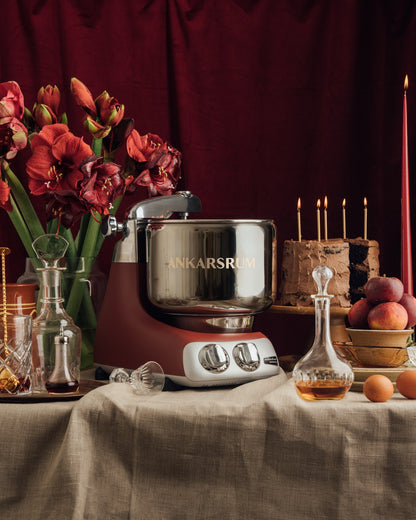 Ankarsrum Assistent Original Stand Mixer - Rustic Maroon