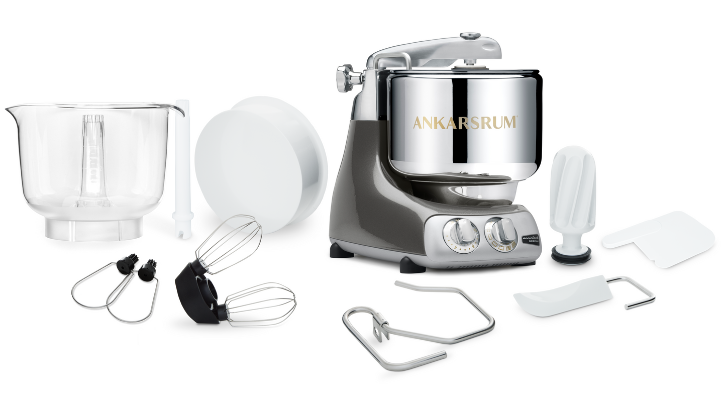 Ankarsrum Assistent Original Stand Mixer - Black Chrome