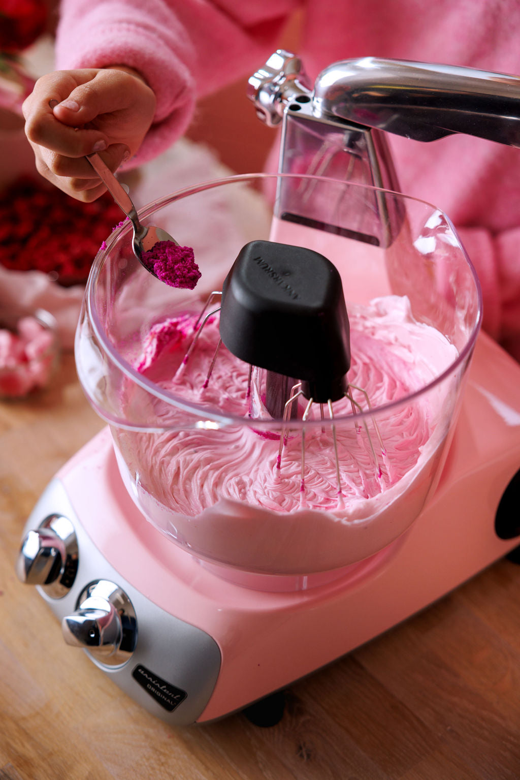 Ankarsrum Assistent Original Stand Mixer - Cloudy Pink